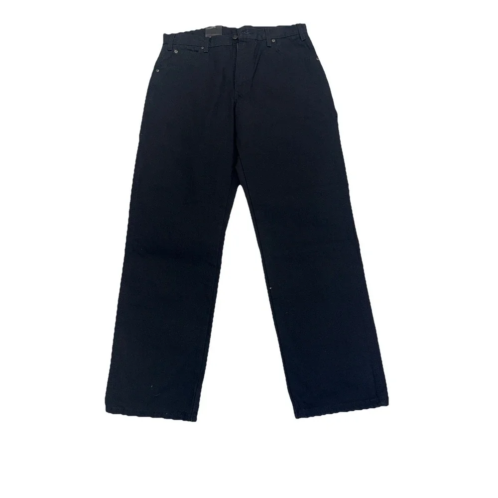 NWT Dickies Carpenter Jeans Mens 34x32 Relaxed Fit Straight Leg Work Black
